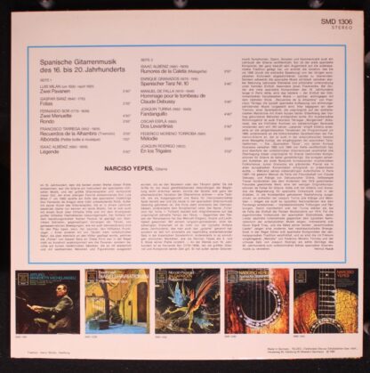 DECCA SMD 1306 - Narciso Yepes - Spanische Gitarrenmusik Aus Vie - Image 2