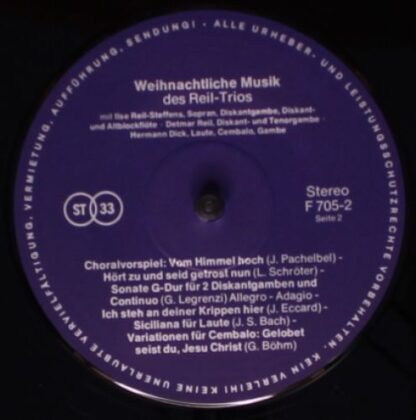 Triophon F-705 - Das Reil-Trio - Weihnachtliche Musik - Image 4