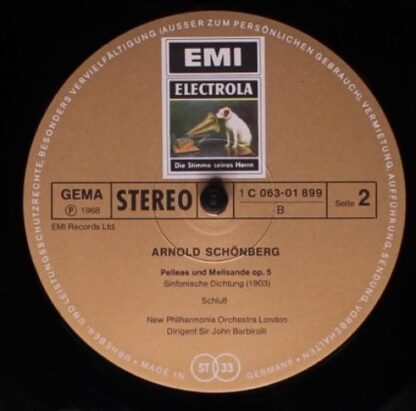 His Master's Voice 1 C 063-01 899 - Arnold Schoenberg, New Philh - Image 4