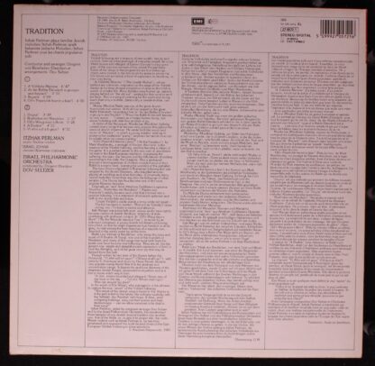 His Master's Voice Digital 27 0572 1 - Itzhak Perlman, Israel Ph - Image 2