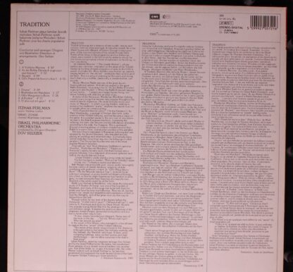 His Master's Voice Digital 27 0572 1 - Itzhak Perlman, Israel Ph - Image 3