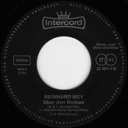 Intercord 22 351-1 N - Reinhard Mey - Mann Aus Alemannia - Image 3