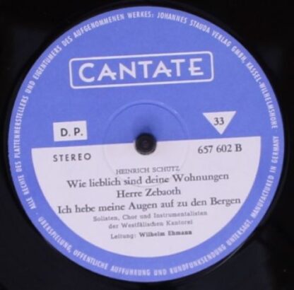 Cantate 657 602 - Heinrich Schütz, Wilhelm Ehmann, Westfälische - Image 4