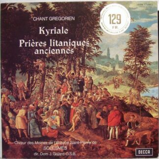 DECCA 766 / 150.002 - Chœur Des Moines De L'Abbaye Saint-Pierre