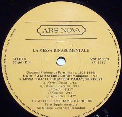 Ars Nova VST 6185 - Jean Mouton, Giovanni Pierluigi da Palestrin - Image 3