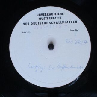 Not On Label 8 20 370 - Albert Lortzing - Der Waffenschmied (Ope