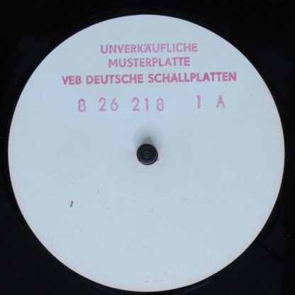 Eterna 826 218 - Franz Schubert, Walter Olbertz, Peter Schreier