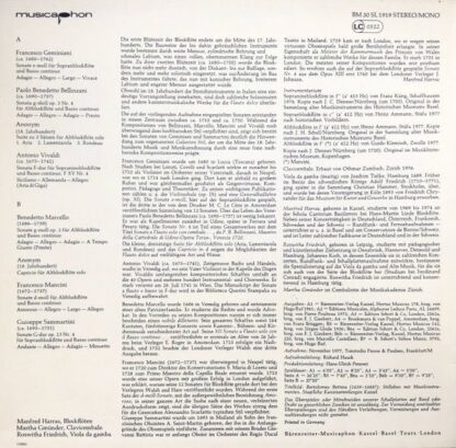 Musicaphon BM 30 SL 1919 - Manfred Harras, Martha Gmunder, Roswi - Image 2