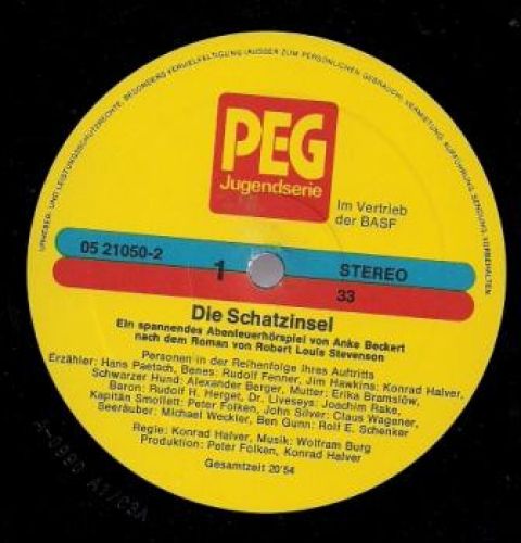 PEG 05 21050-2 - Robert Louis Stevenson, Anke Beckert - Die Scha - Image 3