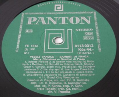 Panton 8113 0312 - Bambini Di Praga - Veselé Vánoce (Merry Chris - Image 3