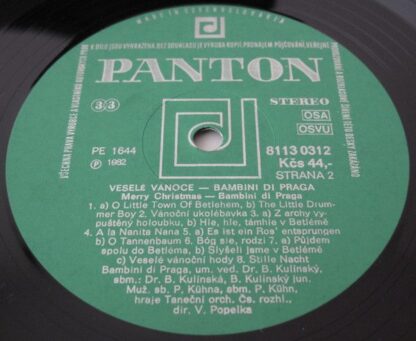 Panton 8113 0312 - Bambini Di Praga - Veselé Vánoce (Merry Chris - Image 4