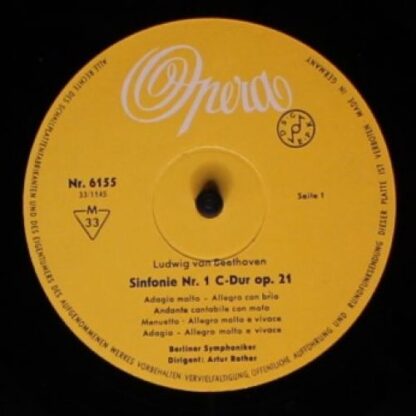 Opera 6155 - Ludwig van Beethoven, Berliner Symphoniker, Artur R - Image 3