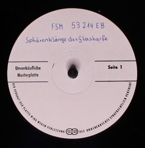 FSM FSM 53 214 EB - Bruno Hoffmann - Sphärenklänge Der Glasharfe