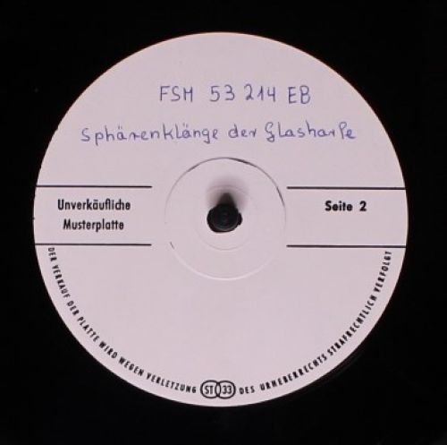 FSM FSM 53 214 EB - Bruno Hoffmann - Sphärenklänge Der Glasharfe - Image 2