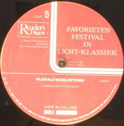 Reader's Digest none - Various - Favorieten Festival In Licht-Kl - Image 18