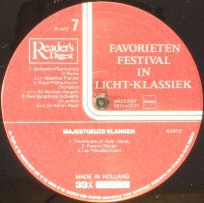Reader's Digest none - Various - Favorieten Festival In Licht-Kl - Image 25