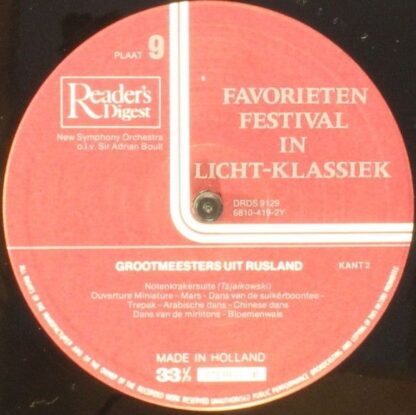 Reader's Digest none - Various - Favorieten Festival In Licht-Kl - Image 33