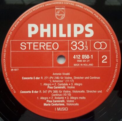 Philips 412 050-1 - Antonio Vivaldi, I Musici - ''L'Amoroso''  4 - Image 4