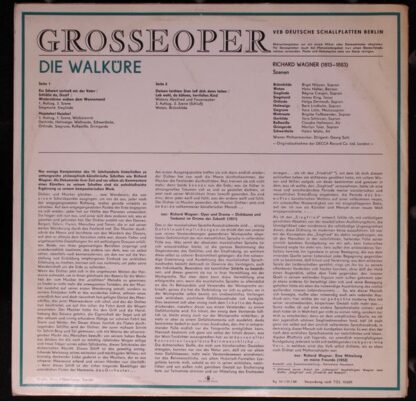 Eterna 8 25 930 - Richard Wagner, Birgit Nilsson, Régine Crespin - Image 2