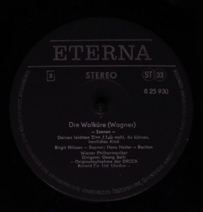 Eterna 8 25 930 - Richard Wagner, Birgit Nilsson, Régine Crespin - Image 3