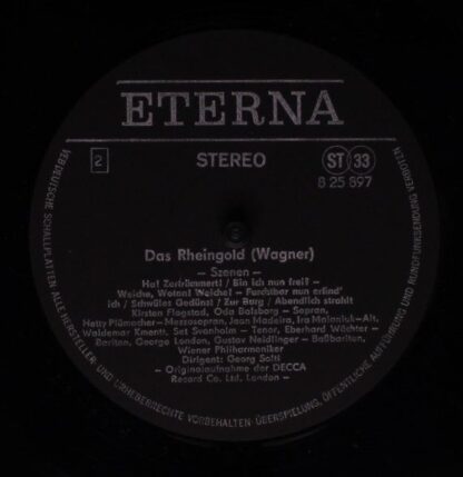 Eterna 8 25 897 - Richard Wagner, George London (2), Set Svanhol - Image 4
