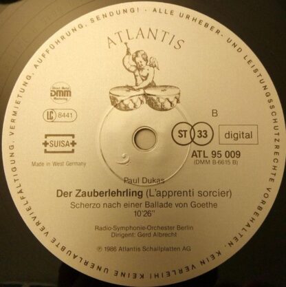 Atlantis (4) ATL 95 009 - Gerd Albrecht, Paul Dukas, Radio-Symph - Image 4