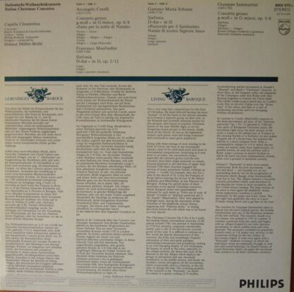 Philips 9502 075 - Arcangelo Corelli, Francesco Manfredini, Gius - Image 2