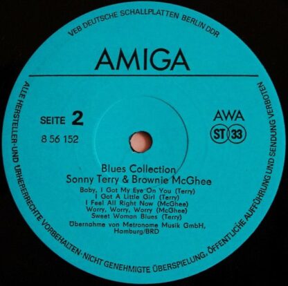 Amiga 8 56 152 - Sonny Terry & Brownie McGhee - Sonny Terry & Br - Image 4