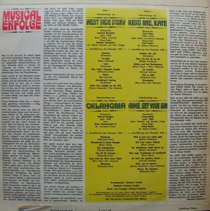 Amiga 8 45 049 - Various - Musical Erfolge - Image 2