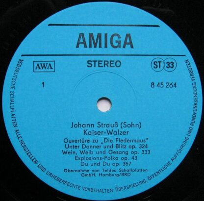 Amiga 8 45 264 - Johann Strauss Jr., Wiener Philharmoniker, Will - Image 3