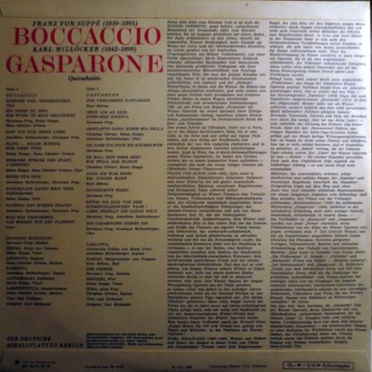 Amiga 8 45 063 - Franz von Suppé, Carl Millöcker - Boccaccio / G - Image 2