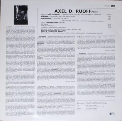 AULOS AUL 53 600 - Axel D. Ruoff, Tokyo Vanguard Quartet - ...Si - Image 2