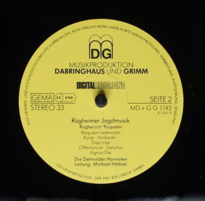 MDG 1143 - Detmolder Hornisten, Michael Höltzel - Rügheimer Jagd - Image 4
