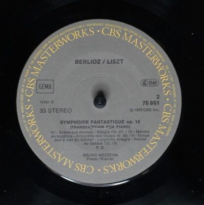 CBS 76861 - Bruno Mezzena, Hector Berlioz, Franz Liszt - Symphon - Image 6