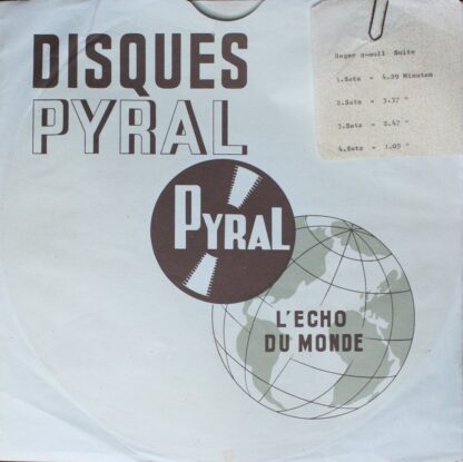 Pyral none - Max Reger - G-Moll Suite