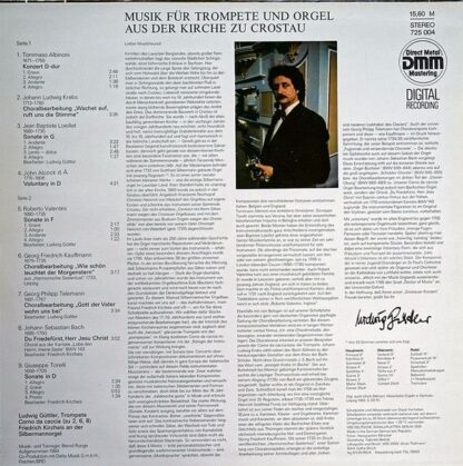Eterna 725 004 - Ludwig Güttler, Friedrich Kircheis - Musik Für - Image 2