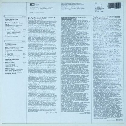 His Master's Voice Digital 7 49495 1 - Tzimon Barto, London Phil - Image 2