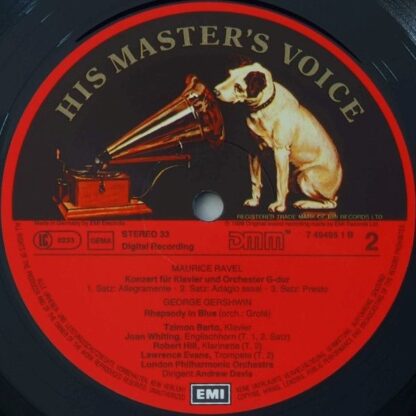 His Master's Voice Digital 7 49495 1 - Tzimon Barto, London Phil - Image 4