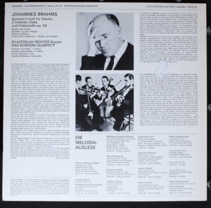 Eurodisc 78 435 ZK - Johannes Brahms, Sviatoslav Richter, Borodi - Image 2