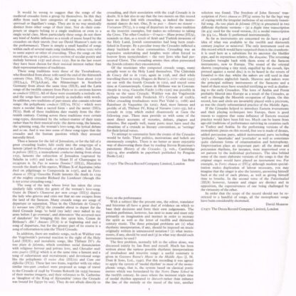 Argo D40D 3 - The Early Music Consort Of London, David Munrow - - Image 10