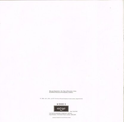 Argo D40D 3 - The Early Music Consort Of London, David Munrow - - Image 18
