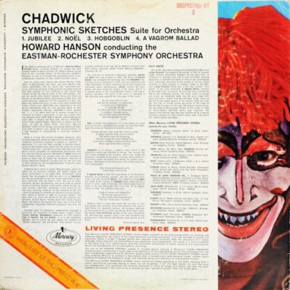 Mercury SR90018 - George Whitefield Chadwick, Howard Hanson, Eas - Image 2