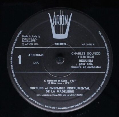 ARION ARN 38443 - Charles Gounod, Choeur De La Madeleine, Ensemb - Image 5