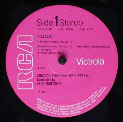 RCA Victrola VICS 1148 - Carl Nielsen, Jean Martinon, Chicago Sy - Image 3