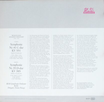 HELIODOR 89 677 - Wolfgang Amadeus Mozart - Jupiter-Symphonie. H - Image 2