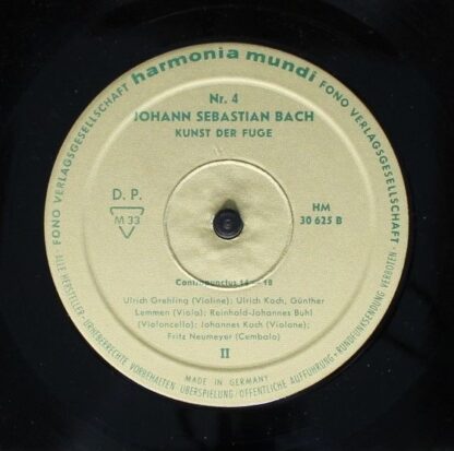 Harmonia Mundi HM 30624/25 - Johann Sebastian Bach - Die Kunst D - Image 7