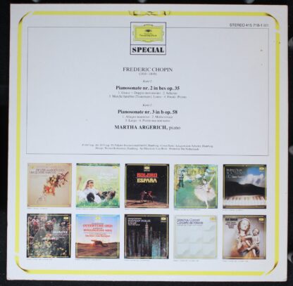 Deutsche Grammophon 415 718-1 - Frédéric Chopin, Martha Argerich - Image 2