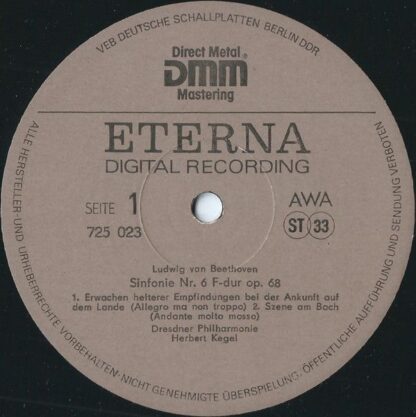 Eterna 725 023 - Ludwig van Beethoven, Dresdner Philharmonie, He - Image 8