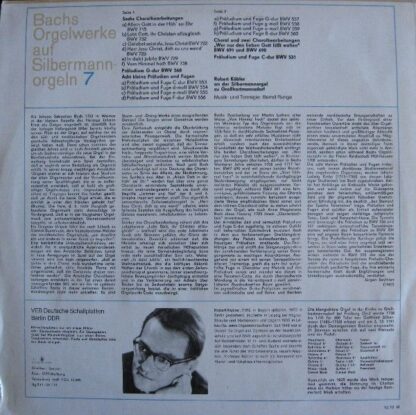 Eterna 8 25 718 - Johann Sebastian Bach, Robert Köbler -  Robert - Image 2