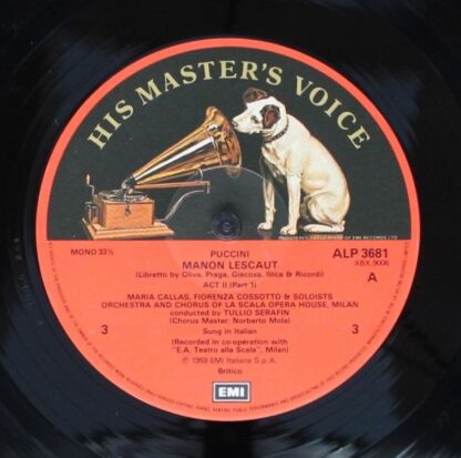 His Master's Voice RLS 737 - Giacomo Puccini, Maria Callas, Gius - Image 7
